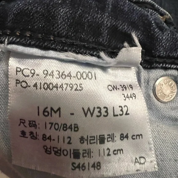 Signature by Levi Strauss women’s denim jeans 33X32 on tag modern boot cut - Picture 6 of 10